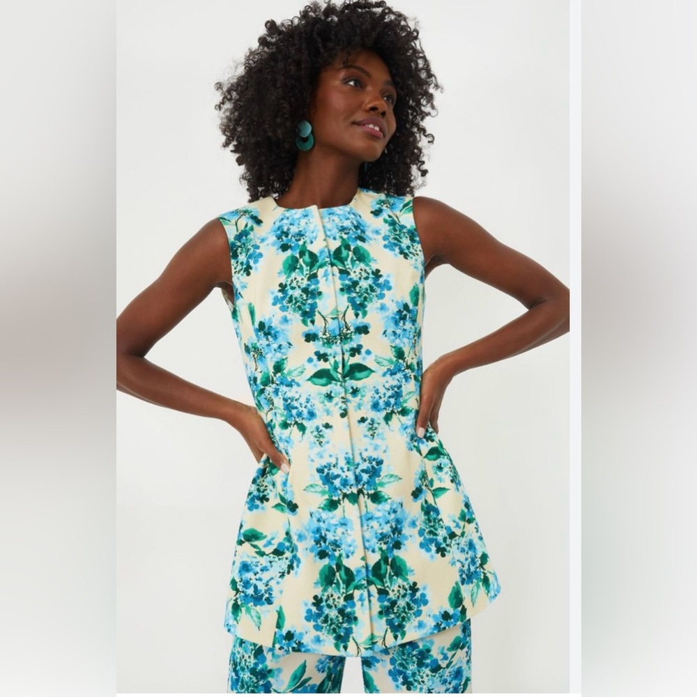 NWT | Tuckernuck Water’s Edge Hydrangea Rhoda tunic top